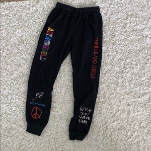 Travis scott thrills and chills sweatpants